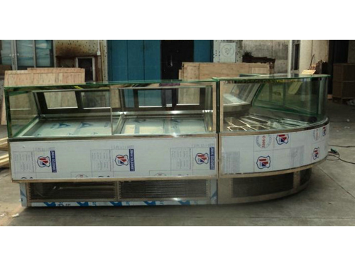 Customized Design Ice Cream Display Freezer