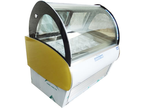 Gelato Ice Cream Display Showcase