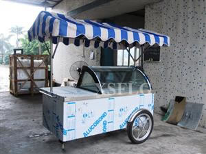 Carrito para helados B4-18 (10 Sabores)